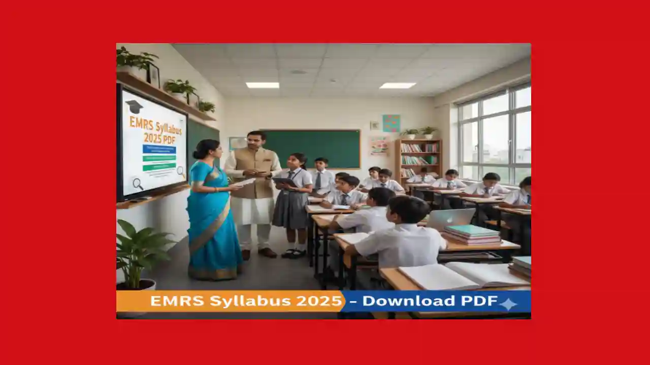EMRS Syllabus 2025 PDF Download