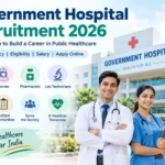 Government Hospital Recruitment 2026 – Latest Vacancy, Eligibility, Salary & Apply Online